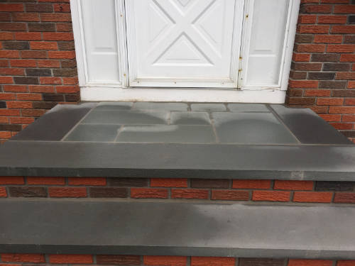porches steps brick